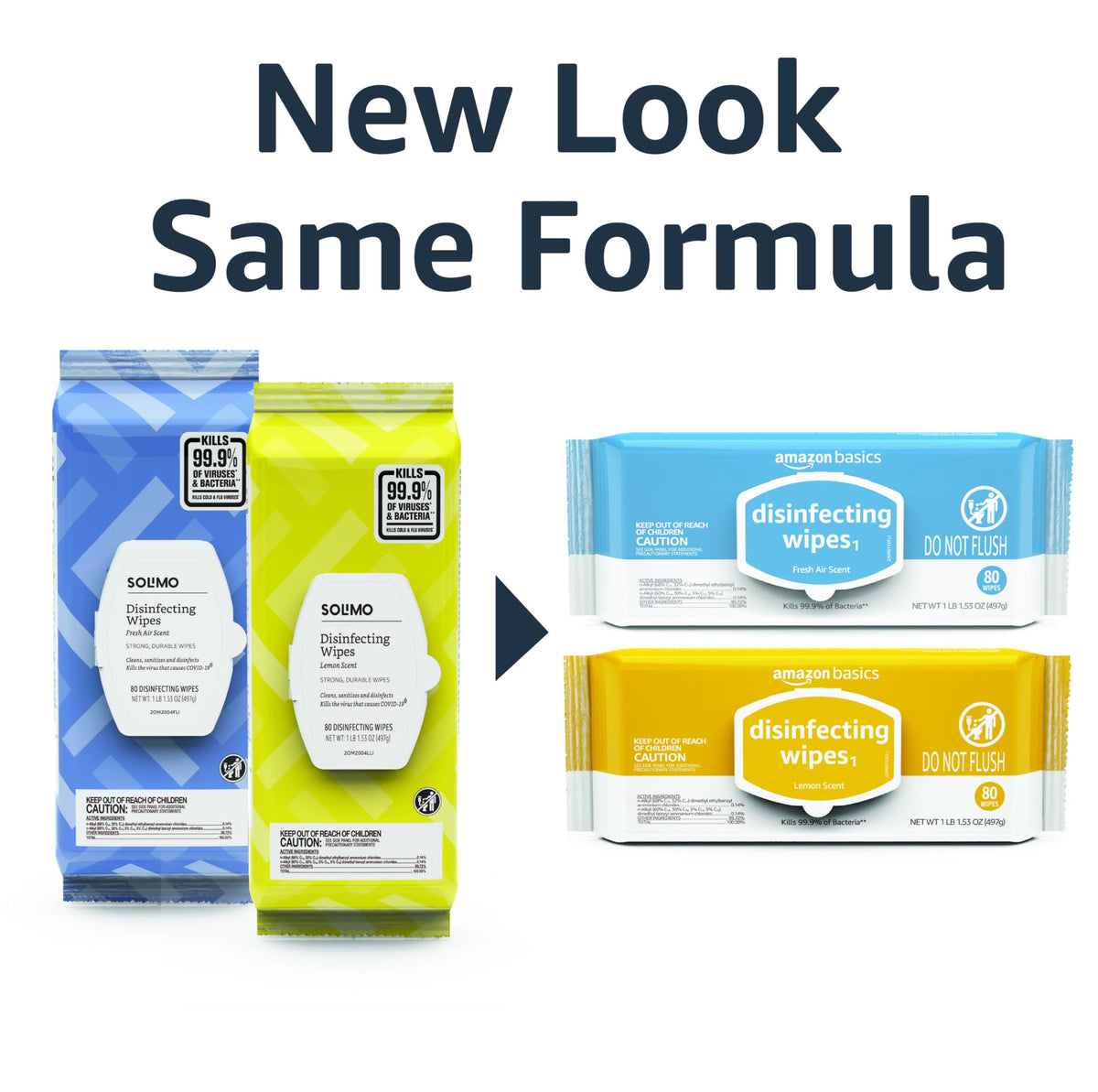 Lemon & Fresh Air Scent Multi-Surface Disinfecting Wipes 320 Count T870