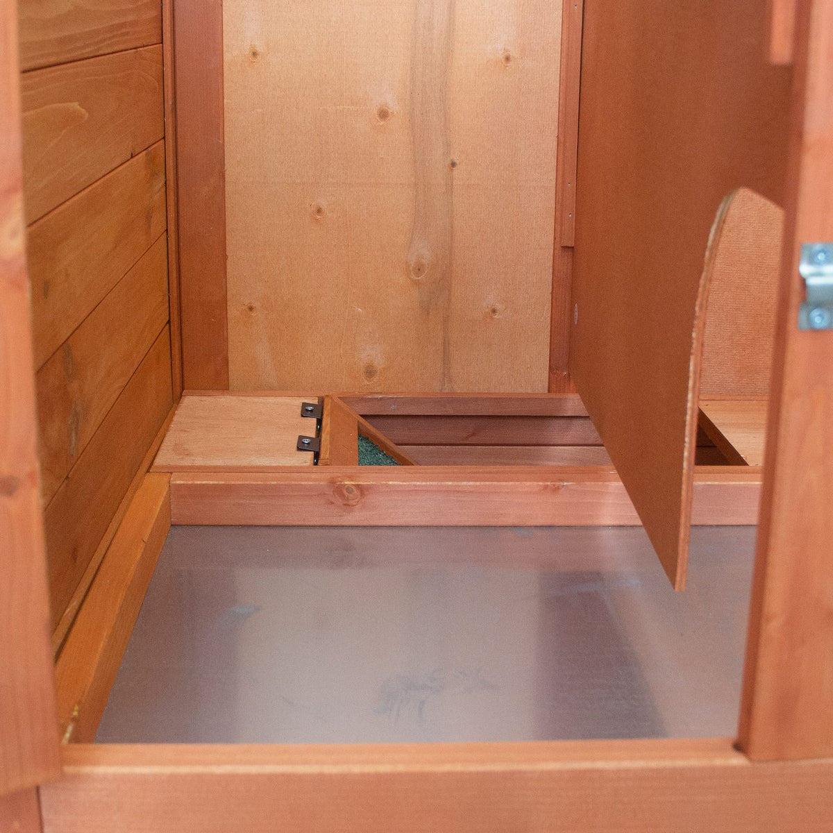 Outdoor Rabbit Hutch with Run N188