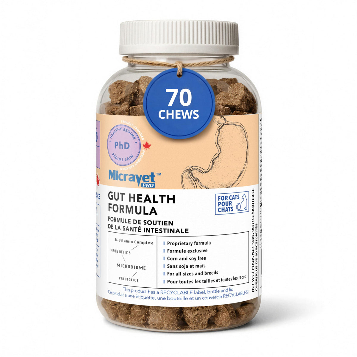 Probiotic Soft Chews for Cats T909