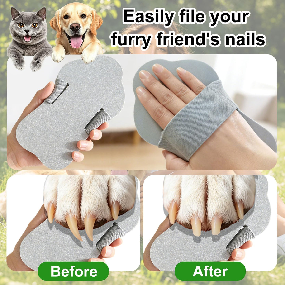 Dog Nail Scratch Board with Hand Strap R459853