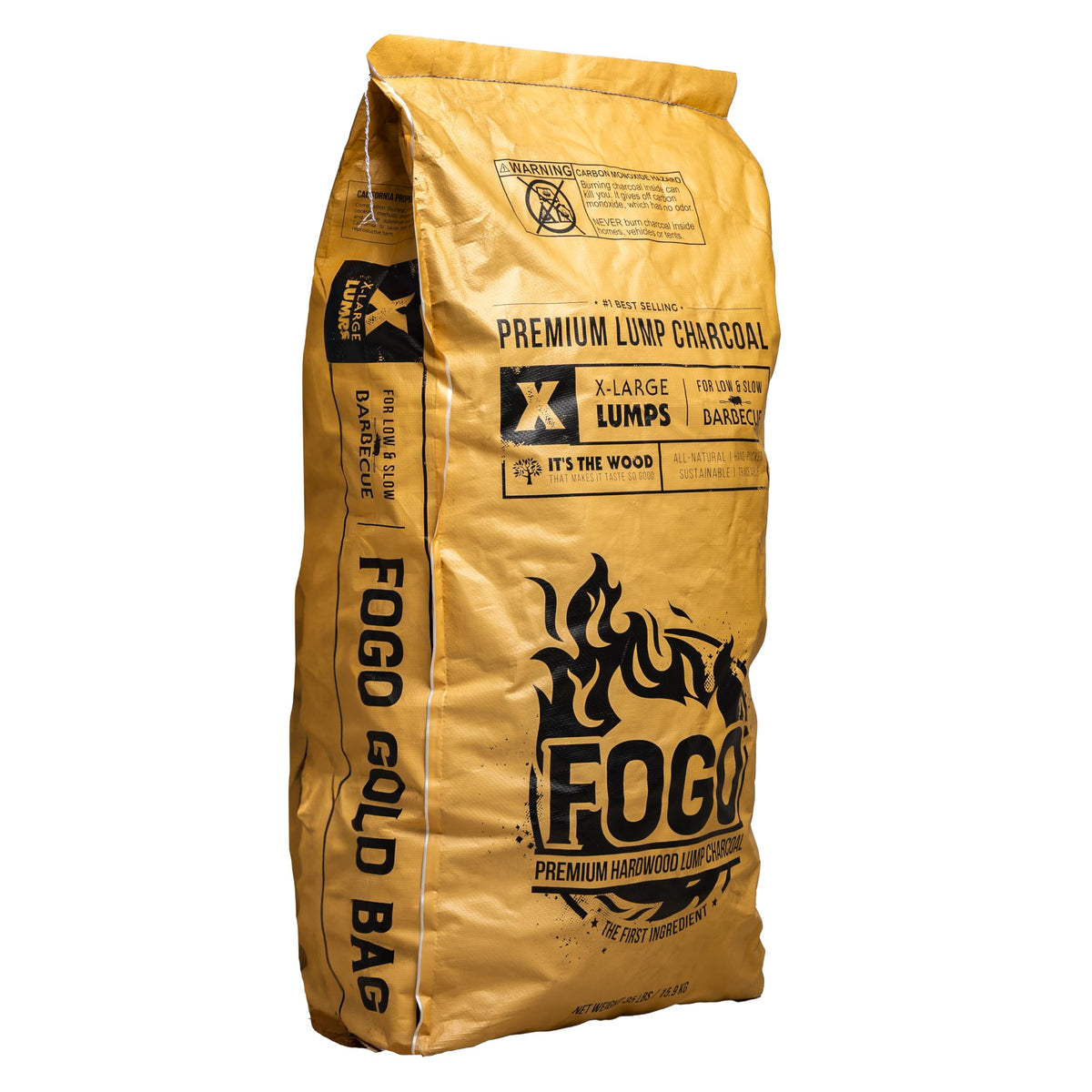 Hardwood Lump Charcoal 35 Pound Bag 2-Pack X2238