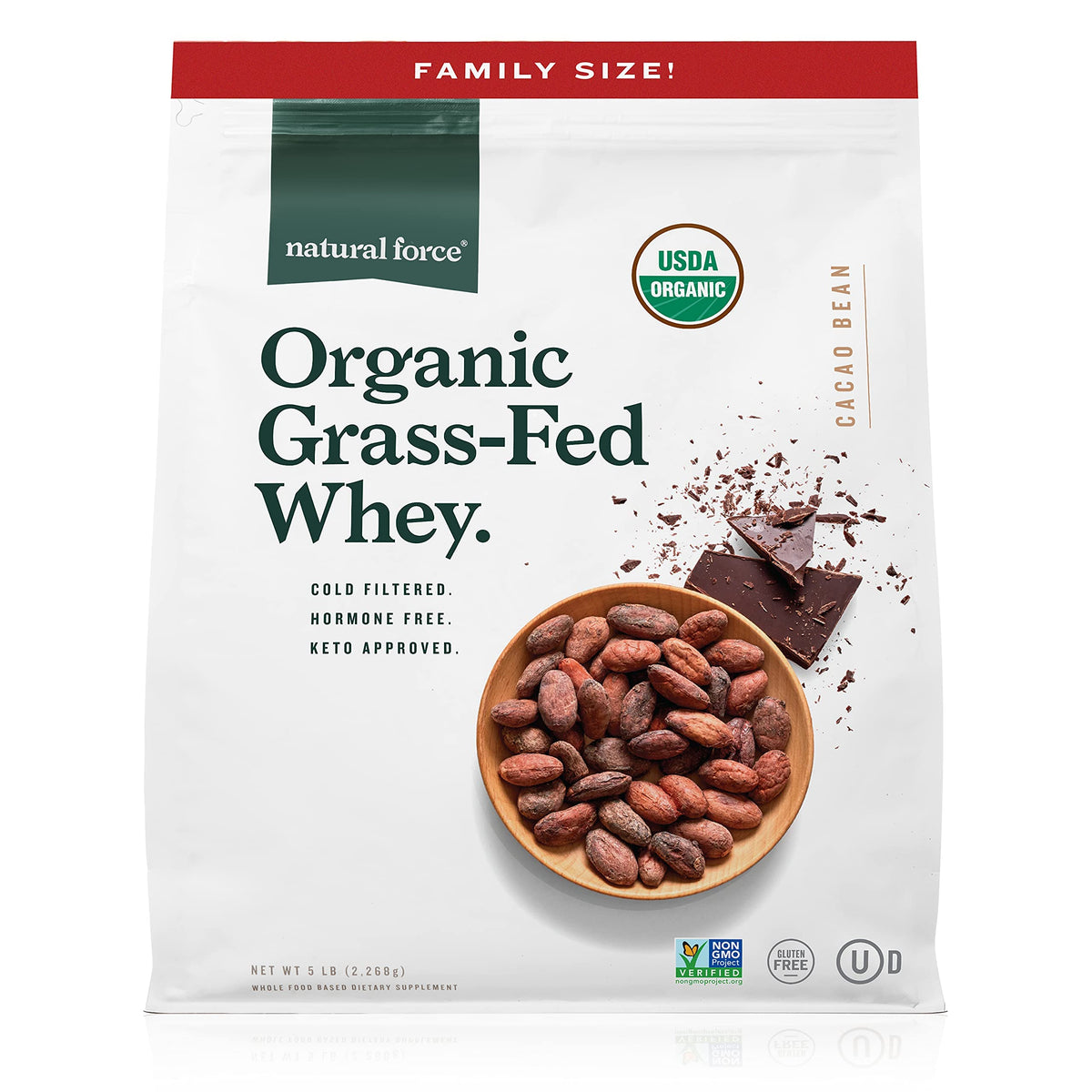 Chocolate Whey Protein Powder, 5 lbs Y2699