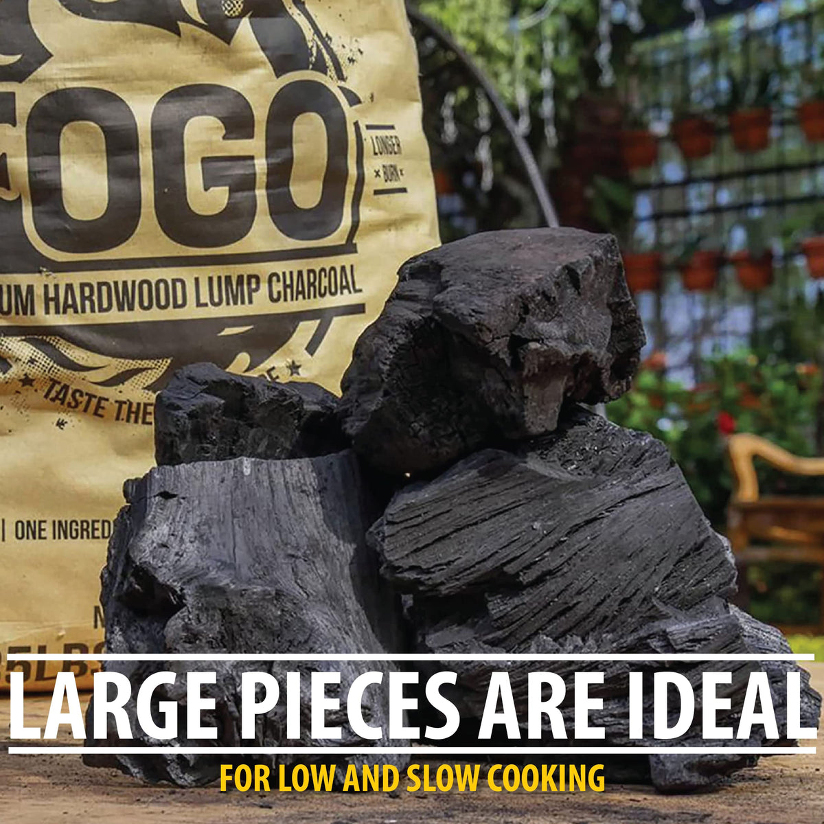 Hardwood Lump Charcoal 35 Pound Bag 2-Pack X2238