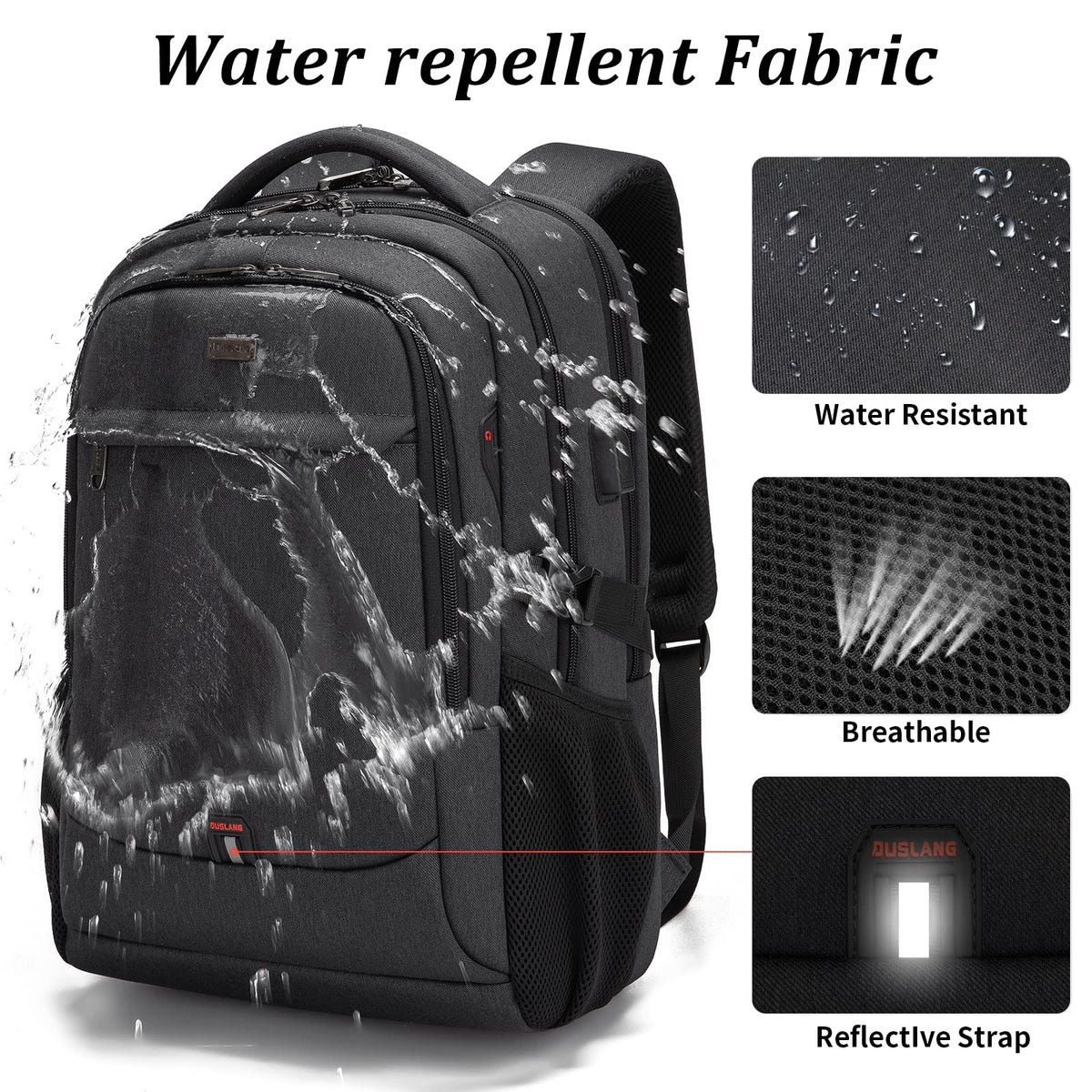 17 inch Travel Laptop Backpack N888