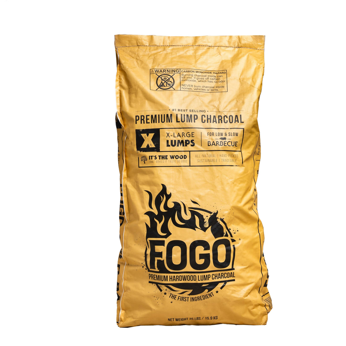 Hardwood Lump Charcoal 35 Pound Bag 2-Pack X2238
