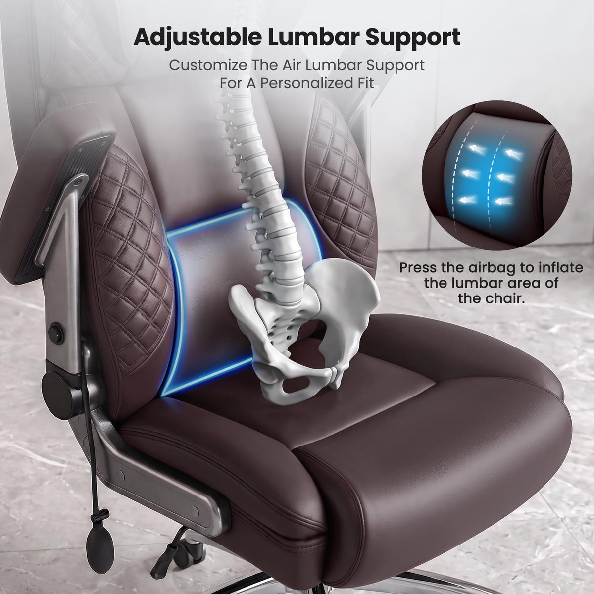 Big and Tall Office Chair T3949
