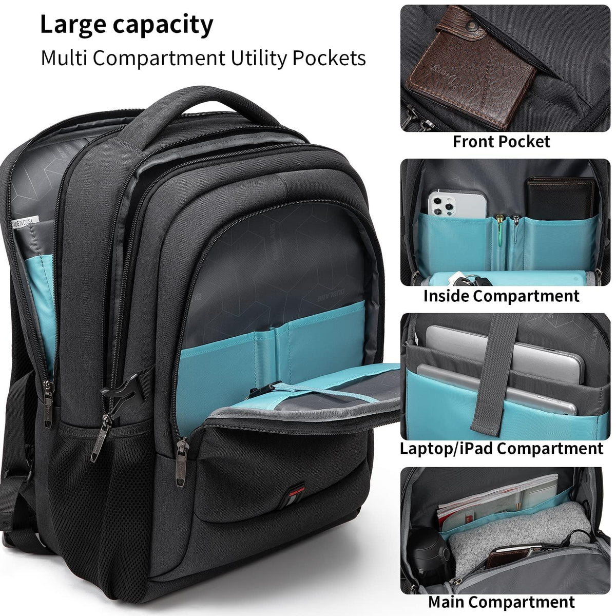 17 inch Travel Laptop Backpack N888