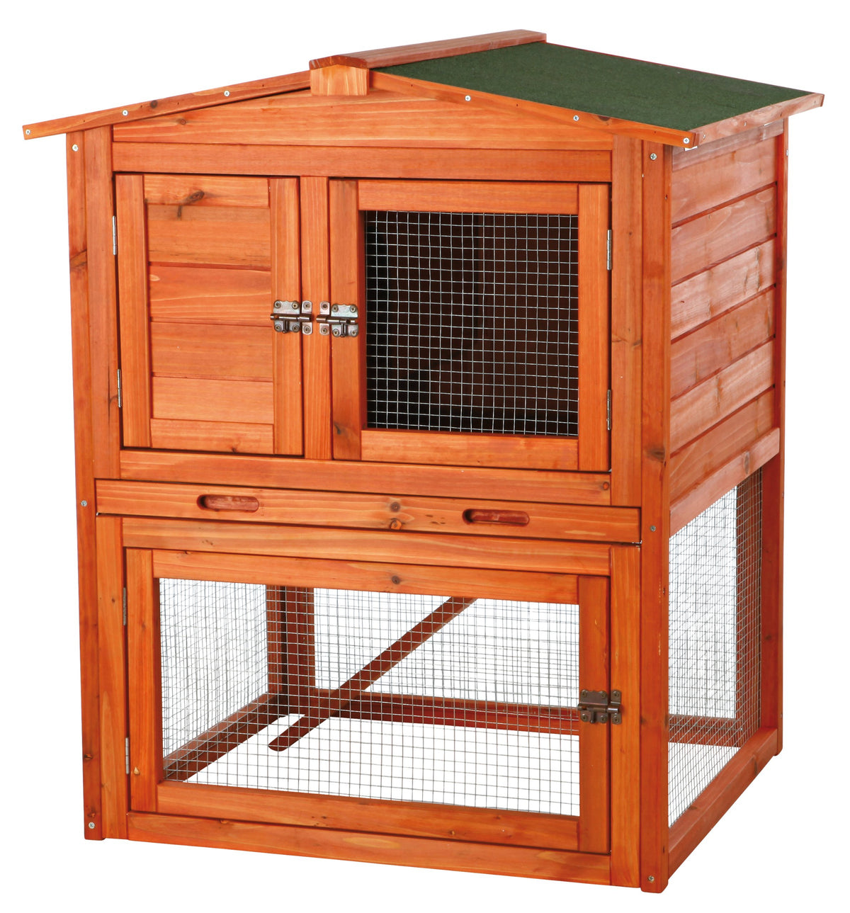 Outdoor Rabbit Hutch with Run N188