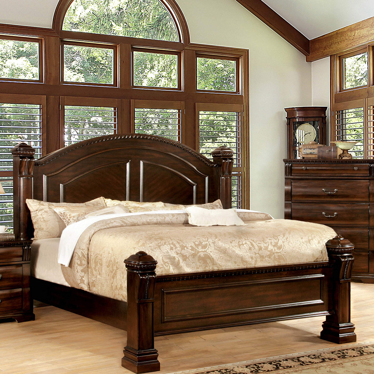 California King Cherry Bed S828930