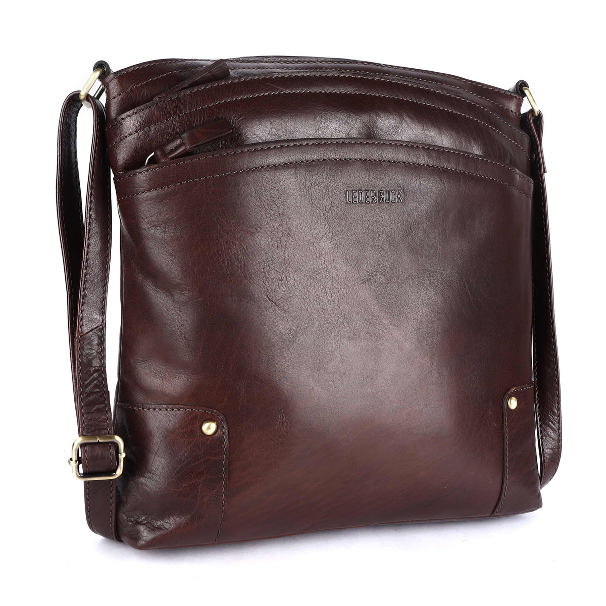Large Soft Real Leather Womens Crossbody Handbags and Purses D684