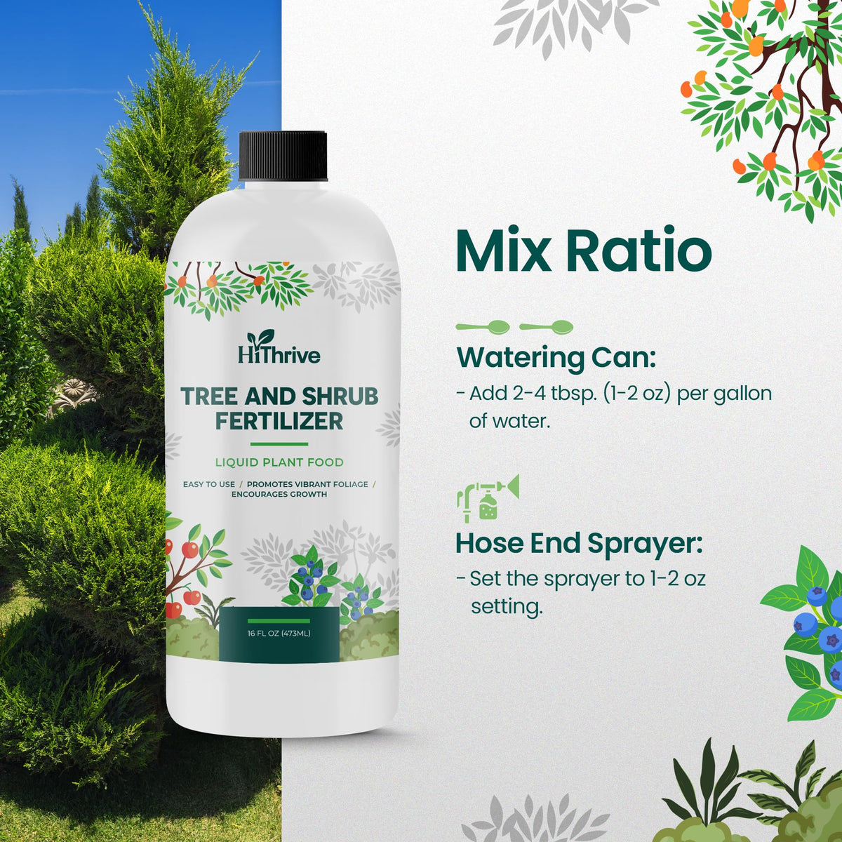 16oz Tree and Shrub Fertilizer O223